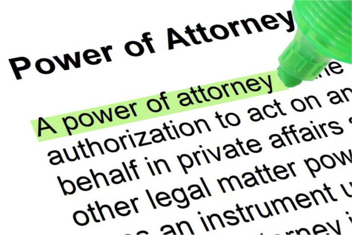 Power of attorney register qld